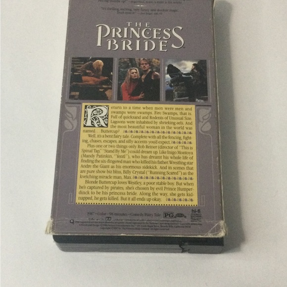 The Princess Bride Pre-Owned VHS Tape - Picture 2 of 7